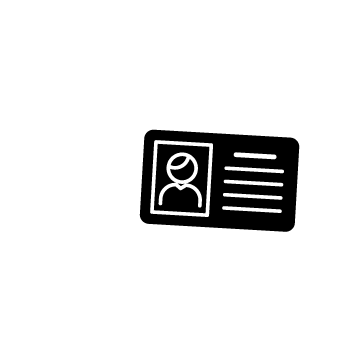 体験レッスン受講時の持ち物（体験料金＋身分証明書）